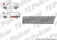 Panou lateral 1L / bază lungă / sub molding 1.60m /